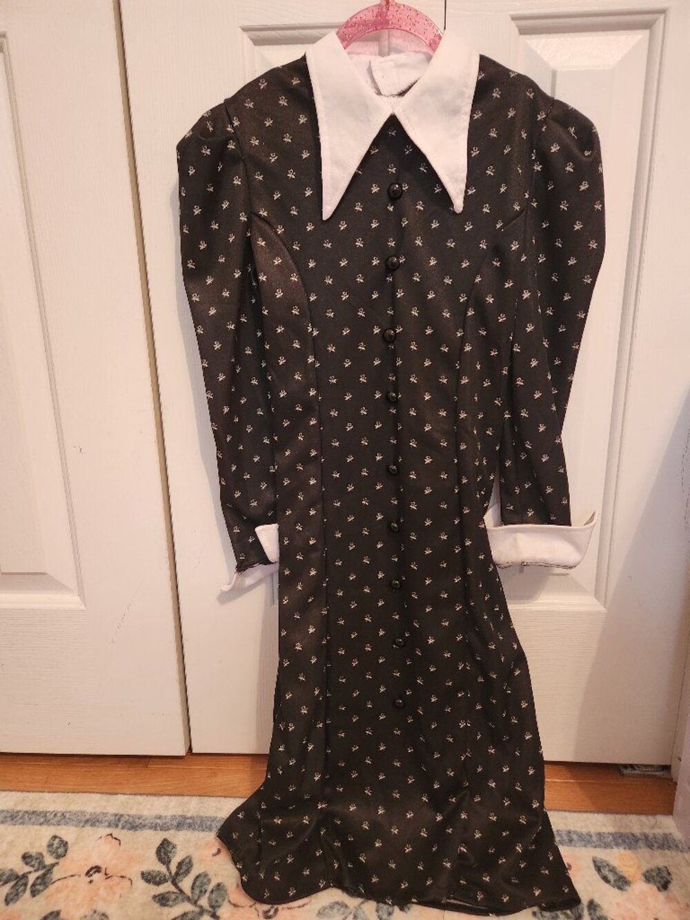 Girls "Wednesday Character" Halloween Costume